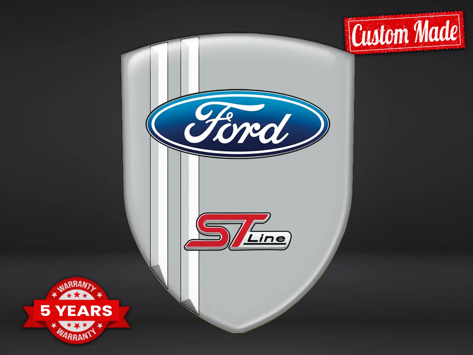 Ford Windschutzaufkleber Auto Racing Minimal Stern
